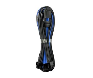 Strømkabel (intern) - CableMod C-Series Pro ModMesh 12VHPWR - 3x PCI-e - 60cm - Black and Blue - CM-PCSR-16P3-N60KKB-5PK-R