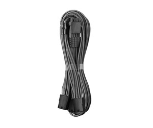 Strømkabel (intern) - CableMod Pro ModMesh 12VHPWR to 3x PCI-e Cable - 45cm Dark gray - CM-PCAB-16P3-N45KC-5PK-R