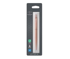 Skrive- & Tegneverktøy - Parker Jotter XL Ballpoint Pen | Monochrome Matte Rose Gold | Medium Point | Blue Ink - 2122759