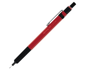 Skrive- & Tegneverktøy - Rotring 500 Mechanical Pencil | 0.5mm | Red Barrel - 2164107