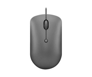 Mus - Lenovo 540 - mouse - compact - storm grey - Mus - Optisk - 4 - Grå - GY51D20876