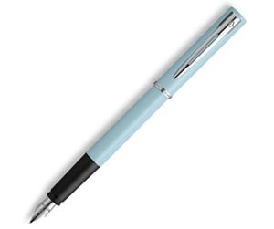 Skrive- & Tegneverktøy - Waterman Allure Fountain Pen | Baby Blue Pastel Lacquer | Fine Nib | Blue Ink | With Gift Box - 2105222