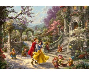 Puslespill - Schmidt Thomas Kinkade Disney Snow White – Dancing With The Prince (1000pc) - 59625