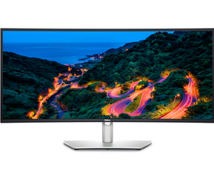 Skjerm - 34" Dell UltraSharp U3423WE - 3440x1440 (WQHD) - IPS Black - 90W USB-C HUB - Curved - DELL-U3423WE