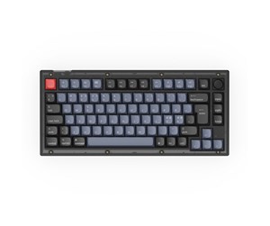 Tastatur - Keychron V1 QMK Custom Knob version - Fully Assembled - Pro Brown - Gamingtastatur - Uten numpad - Nordisk - Svart - V1-C3