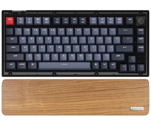 Tastatur - Keychron V1 / Q9 Walnut Wood Palmrest - Håndleddsstøtte - Brun - PR9