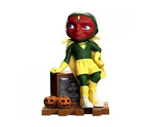 Reklameartikler - Iron Studios - MiniCo Figurines: Wandavision - Vision (Halloween Version) - Figur - 0609963129065