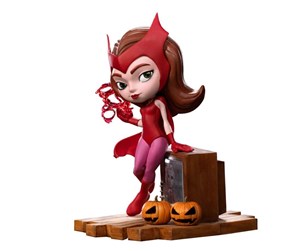 Reklameartikler - Iron Studios - MiniCo Figurines: Wandavision - Wanda (Halloween Version) - Figur - 0609963129072