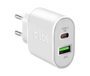 Mobil - Adaptere og ladere - SBS power adapter - USB USB-C - 20 Watt - TETRPD20W