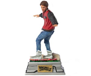 Reklameartikler - Iron Studios - Back To The Future: Marty McFly on Hoverboard - Figur - 0609963127979