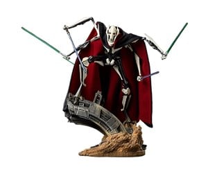 Reklameartikler - Iron Studios - Star Wars - General Grievous Statue Deluxe Art Scale 1/10 - Figur - LUCSWR43221-10