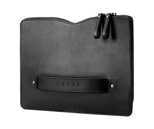 Veske/Hylster/Sekk til bærbar PC - Mujjo Carry-On Folio Sleeve for 12" MacBook Black - MUJJO-SL-090-BK