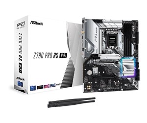 Hovedkort - ASRock Z790 Pro RS WiFi Hovedkort - Intel Z790 - Intel LGA1700 socket - DDR5 RAM - ATX - 90-MXBL50-A0UAYZ