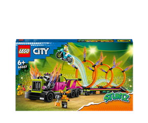 LEGO® - LEGO City 60357 Stuntbil og ildring-utfordring - 60357