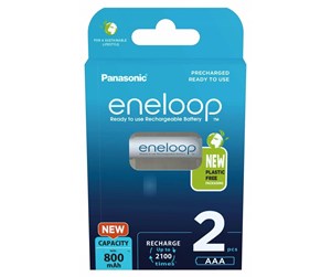 Batteri - Panasonic eneloop BK-4MCDE battery - 2 x AAA - NiMH - BK-4MCDE/2BE