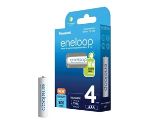 Batteri - Panasonic eneloop BK-4MCDE battery - 4 x AAA - NiMH - BK-4MCDE/4BE