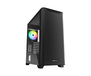 Kabinett - Sharkoon M30 RGB - mid tower - extended ATX - Kabinett - Tower - Svart - 4044951037940