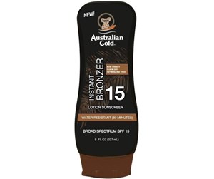 Kroppspleie - Australian Gold Sunscreen Lotion with Bronzer SP - 0054402720981