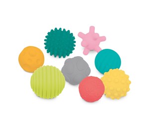 Babyleker - LUDI Sensory Balls - 8 pcs. - LU30055