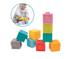 Babyleker - LUDI Blocks with 3D pictures - LU30043