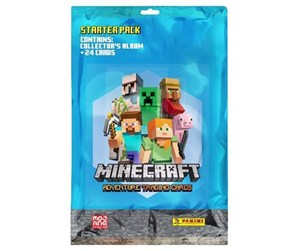 Brettspill & Puslespill - Minecraft Adventure Trading Cards Starter Pack - PAN1463