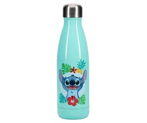 Kjøkkentilbehør - Paladone Stitch Metal Water Bottle - PP10960LS