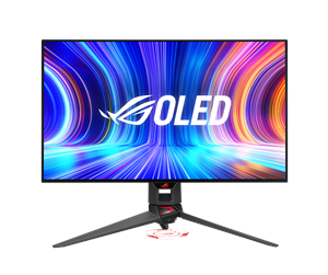 Skjerm - 26.5" ASUS ROG Swift PG27AQDM - 2560x1440 (QHD) - 240Hz - OLED - HDR10 - 90LM08Q0-B01A70