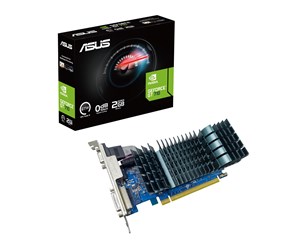 Grafikkort - ASUS GeForce GT 710 EVO Silent - 2GB GDDR3 RAM - Grafikkort - 90YV0I70-M0NA00