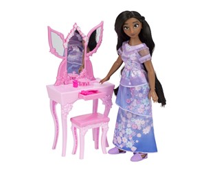 Dukker, Bamser & Utstyr - Jakks Encanto - Isabela Fashion Doll & Flower Vanity - 219634