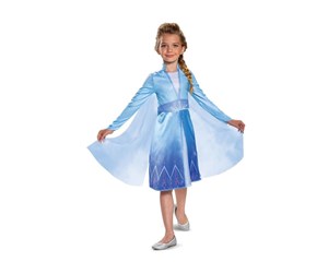 Kostymer - Jakks Disguise - Classic Costume - Elsa Traveling Dress (116 cm) - 129979L-EU-6