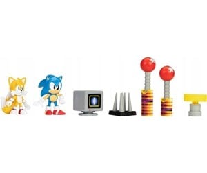 Figurer - Jakks Sonic - 6.3cm Figure Diorama Set - 409254-RF1