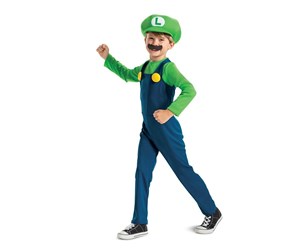 Kostymer - Jakks Disguise - Super Mario Costume - Luigi (116 cm) - 115809L