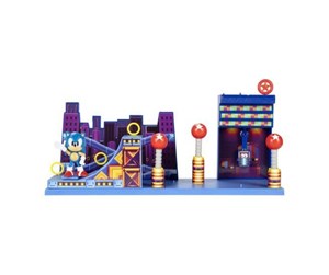 Figurer - Jakks Sonic - 6.3cm Studiopolis Zone Playset - 406924-RF1