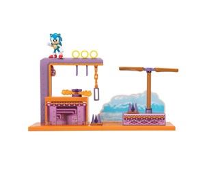 Figurer - Jakks Sonic the Hedgehog 6.35cm Playset Flying Battery Zone - 414434