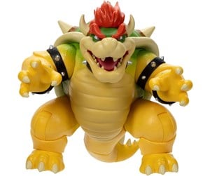 Figurer - Jakks Super Mario Movie Feature Figure 17.8cm Fire Breathing Bowser - 423124