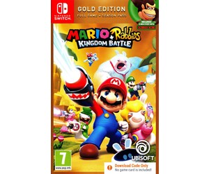 Spill - Mario + Rabbids Kingdom (Gold Edition) (Code in a Box) - Nintendo Switch - Eventyr - 3307216221012