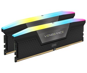 RAM - Corsair Vengeance RGB DDR5-6800 - 32GB - CL40 - Dual Channel (2 pcs) - Intel XMP - Svart med RGB - CMH32GX5M2B6800C40