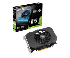 Grafikkort - ASUS GeForce RTX 3050 Phoenix V2 - 8GB GDDR6 RAM - Grafikkort - 90YV0GH8-M0NA00