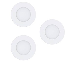 Smarthus - EGLO FUEVA-Z recessed spot 3x360 lumen I44 2700-6500K 3-pack white - 31741