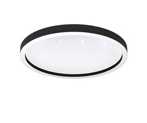 Smarthus - EGLO Connect-Z taklampe MONTEMORELOS-Z SMARTLIGHT SVART - 900412