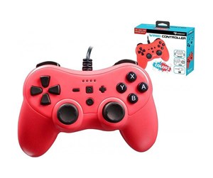 Spill - Tilbehør - Subsonic Colours Controller Red - Controller - Nintendo Switch - 3760192210782