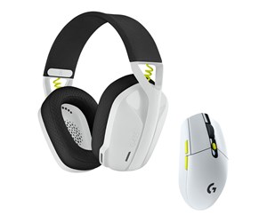 Mus - Logitech Wireless Gaming Combo - BLACK+WHITE+LIME - Gaming mus - Optisk - 6 - Hvit - 981-001230