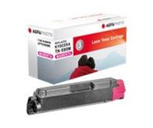 Printertilbehør blekk/toner - Agfa Photo - magenta - toner cartridge (alternative for: Kyocera TK-590M) - Laser toner Rød - APTK590ME