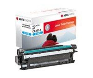 Printertilbehør blekk/toner - Agfa Photo - cyan - toner cartridge (alternative for: HP CE401A) - Laser toner Blå - APTHPCE401AE