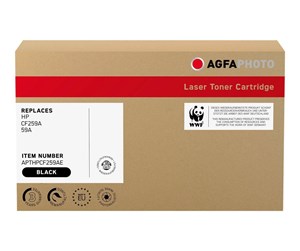 Printertilbehør blekk/toner - Agfa Photo - black - remanufactured - toner cartridge (alternative for: HP 59A) - Laser toner Svart - APTHPCF259AE