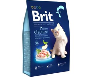 Katt - Brit Premium by Nature Cat Kitten 8 kg - BK210800