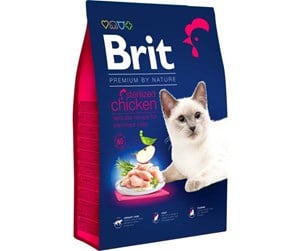 Katt - Brit Premium by Nature Sterilized Chicken 8 kg - BK250800