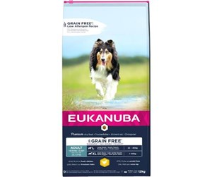 Hund - Eukanuba Adult Large Grainfree Chicken 12KG - EH741200