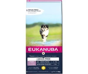 Hund - Eukanuba Puppy Small/Medium Grainfree Chicken 12KG - EH711200