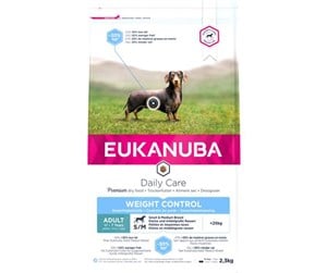 Hund - Eukanuba DailyCare Adult Weight Control Small/Medium 2.3 kg - EH110230